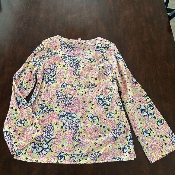 Lilly Pulitzer yellow, Starfruit tunic top. - Picture 6 of 6